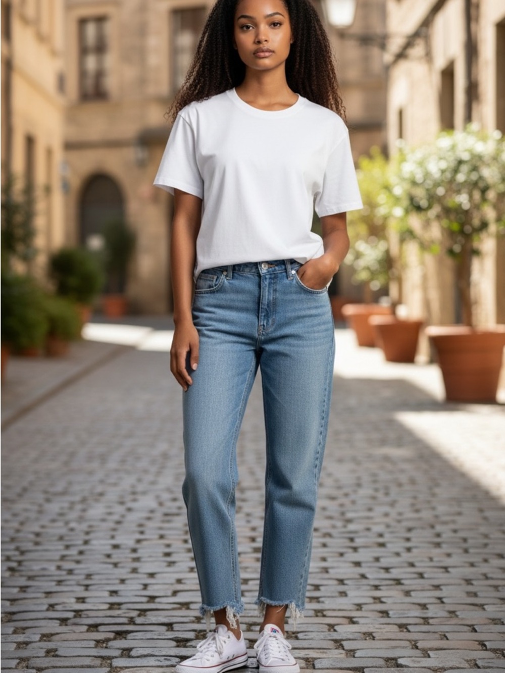 JCrew essential straight